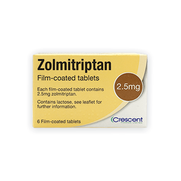 ᐅ Buy Zolmitriptan Tablets For Migraine £14.95 ESurgery