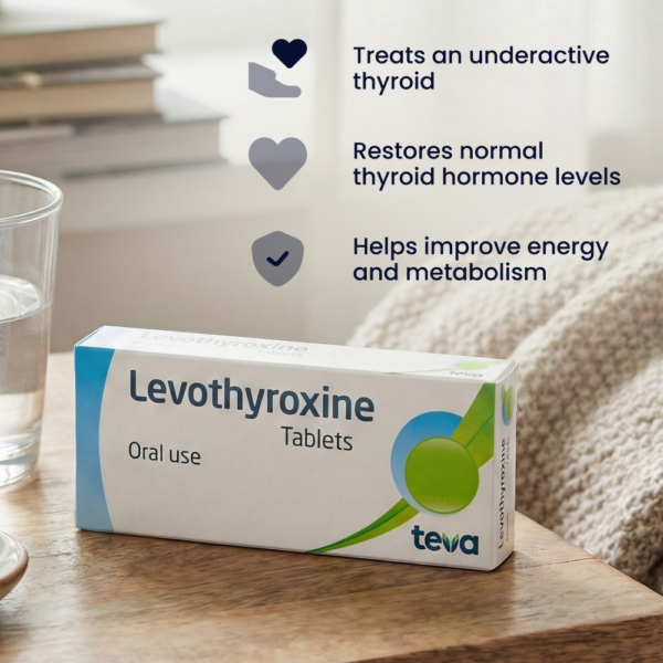 Levothyroxine Tablets (25mcg, 50mcg, 75mcg, 100mcg)