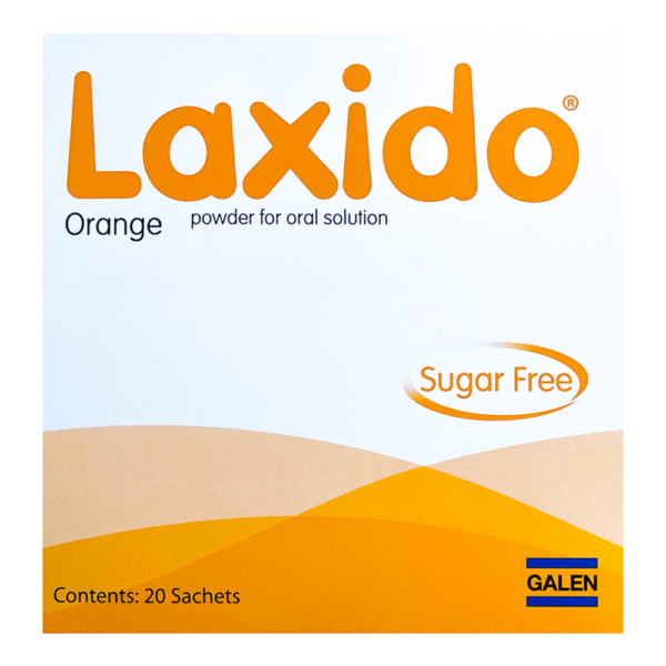 Laxido Orange Powder Sachets (20 Sachets) - Sugar Free