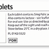Buy Folic Acid Tablets Online at e-Surgery