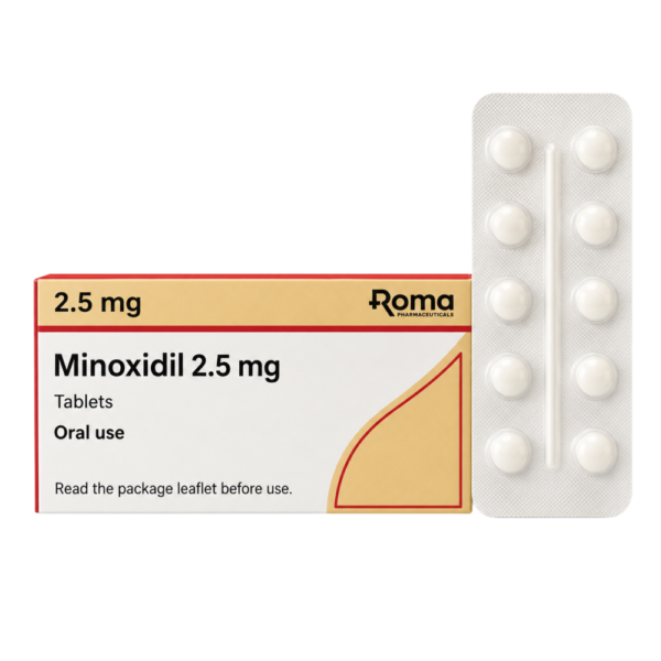Oral Minoxidil Tablets For Hair Loss (2.5mg)