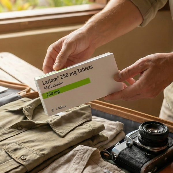 Lariam (Mefloquine) 250mg Malaria Prevention Tablets