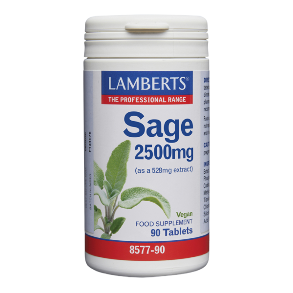 Lamberts Sage Tablets 2500mg