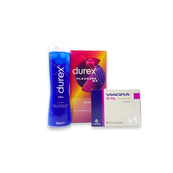 ED Performance & Protection Pack (Viagra 25mg x 4 Tablets)