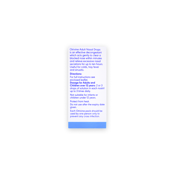 Otrivine Adult Nasal Drops