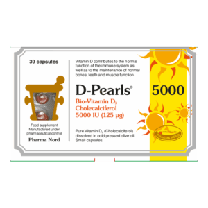 D-Pearls 5000IU Capsules