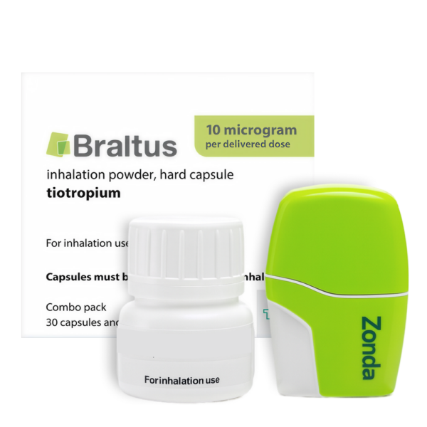Braltus (Tiotropium 10mcg) Inhalation Powder Capsules