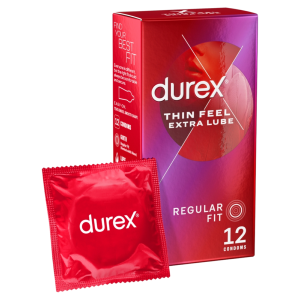 Durex Thin Feel Extra Lube Condoms