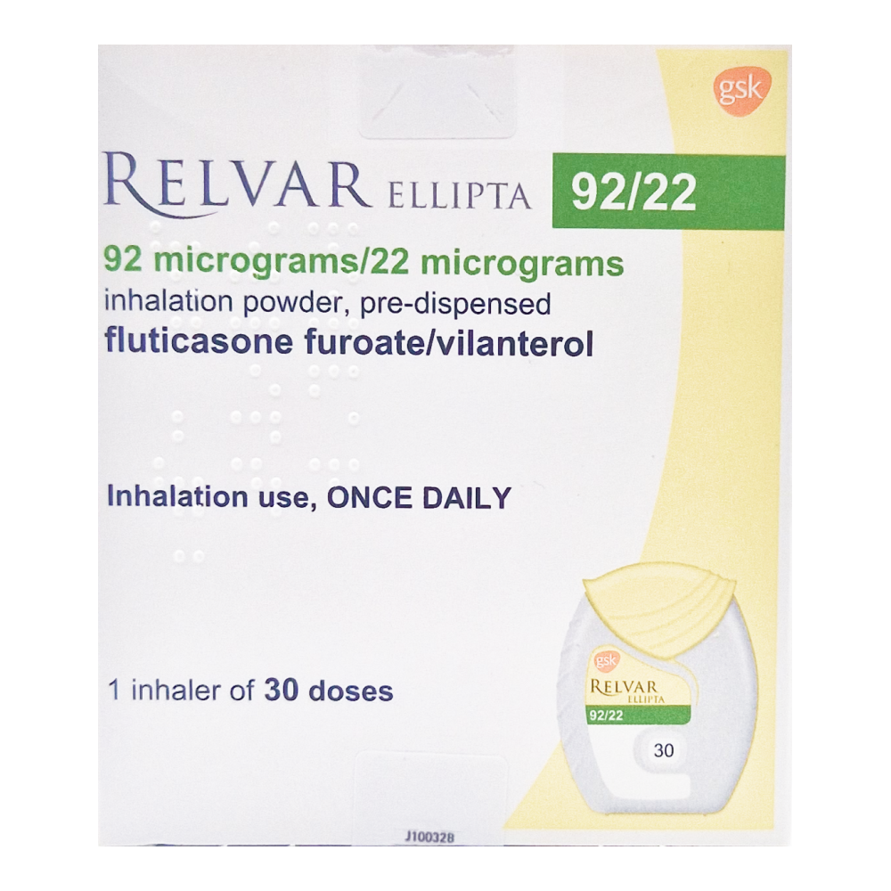 Relvar Ellipta Inhaler