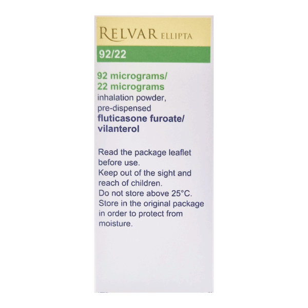 Relvar Ellipta Inhaler