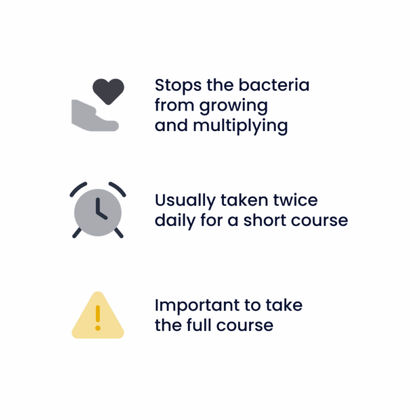 Clarithromycin Tablets For Bacterial Tonsillitis (500mg)