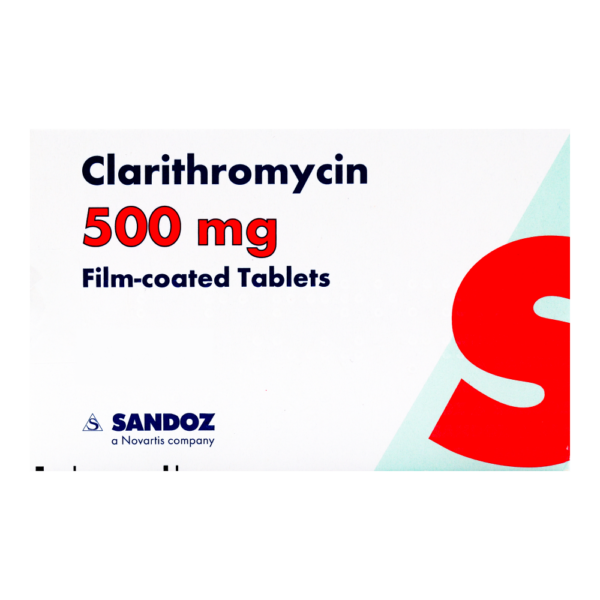 Clarithromycin Tablets For Bacterial Tonsillitis (500mg)