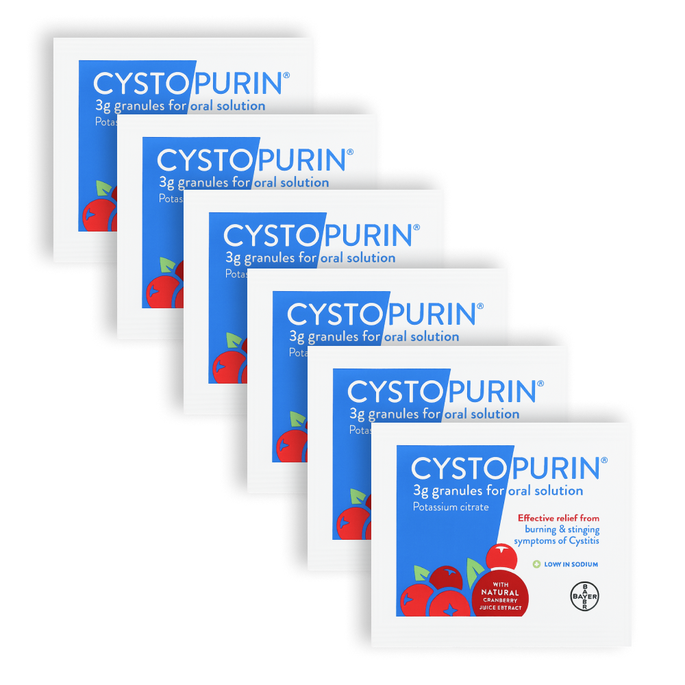Cystopurin 3g Granules - BACK