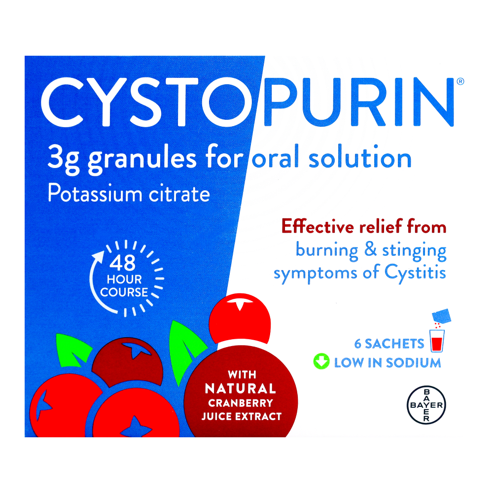 Cystopurin 3g Granules - FRONT