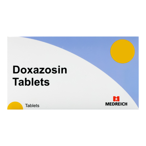 Doxazosin Tablets for Enlarged Prostate (2mg, 4mg)