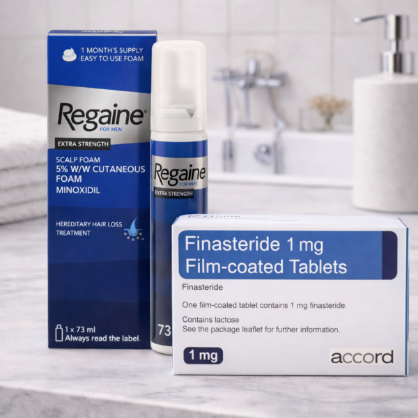 Hair Loss Combo Pack (Regaine & Finasteride)